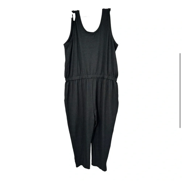 Zella Gwen Sleeveless Knit Summer Romper Jumpsuit in Grey NWT - Picture 6 of 8